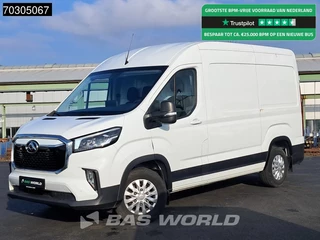 Maxus eDeliver 9 Elektrisch 280km WLTP 72kWh LED Airco Cruise Camera Parkeersensoren L2 Airco Cruise control