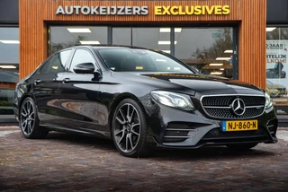 Hoofdafbeelding Mercedes-Benz E-Klasse Mercedes-Benz E-klasse AMG 43 4Matic Prestige Plus Mercedes-Benz E-klasse 43 AMG 4Matic Prestige Plus Panodak Burmester Leer 20"LM HUD Stoelverw.