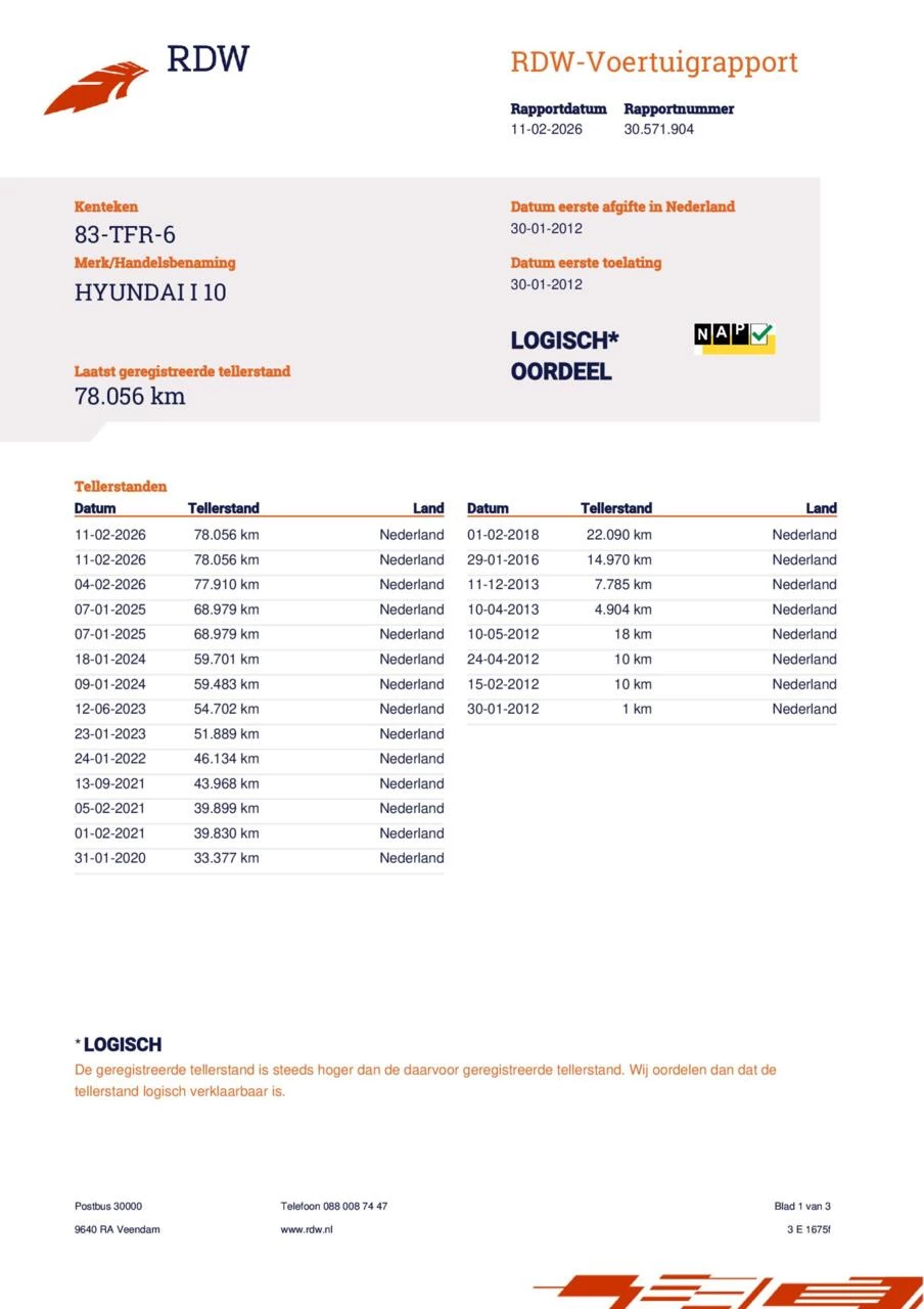 Hoofdafbeelding Hyundai i10