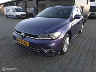 Paarse VW Polo 1.0 TSI Highline–Luxe & Kleur in één! IQ Led