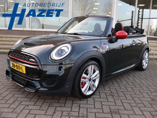 Hoofdafbeelding MINI Cooper Cabrio Mini Mini Cabrio 2.0 JCW JOHN COOPER WORKS 231 PK REBEL GREEN | JCW STOELEN | ADAPTIVE CRUISE | ORIG. NL