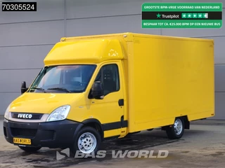 Iveco Daily 35S11 Automaat Luchtvering Bakwagen Camera Meubelbak Koffer Foodtruck Verkoopwagen