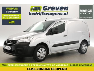 Peugeot Partner 122 1.6 BlueHDi 75 L1H1 Marge Airco Cruise Carplay Navigatie Parkeersensoren Schuifdeur Elektrpakket