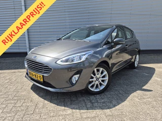 Hoofdafbeelding Ford Fiesta Ford Fiesta 1.0 EcoBoost Titanium,Airco,cruisecontrol,navigatie,android,parkeersensoren achter,