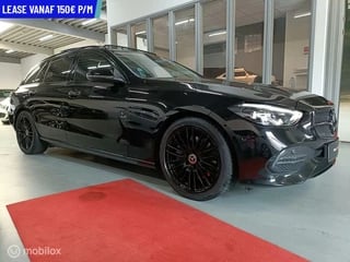 Mercedes C-klasse 300 AMG Line AUT PANORAMA LEER WIDESCREEN CRUISE SFEERVER.