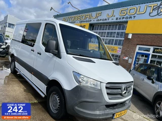 Mercedes Sprinter 316 CDI Dubbel Cabine Automaat Leer Navi