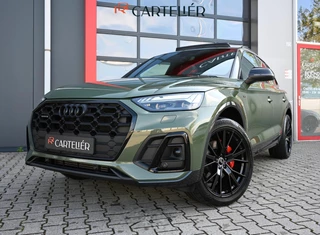 Audi Q5 50 TFSI e S-Line Quattro Competition | RS Leder | Pano | Camera | 21'' | B&O | Keyless | Digitaal Dash | Ambient+ | Matrix Led |Nav | Stoelverwarming voor + achter | Cruise | Carplay / Android Auto | Warmtewerend & geluidswerend glas