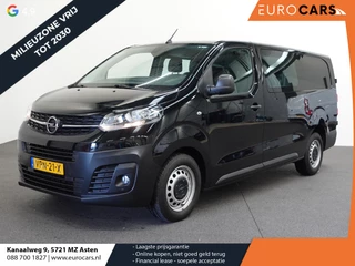 Opel Vivaro 1.5 CDTI L3H1 Dubbele Cabine Edition Airco Navigatie Bluetooth Parkeersensoren 6-Zits Camera