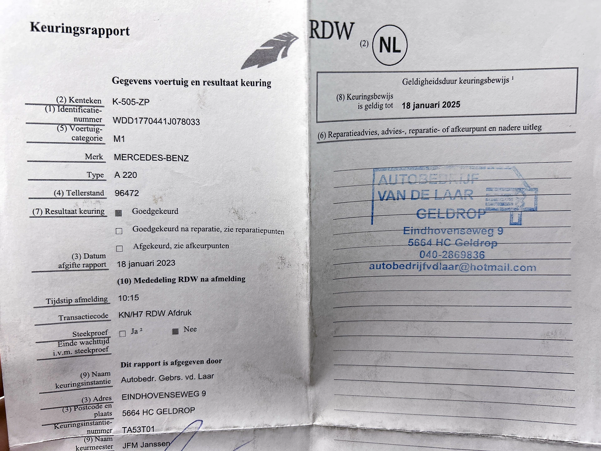 Hoofdafbeelding Mercedes-Benz A-Klasse