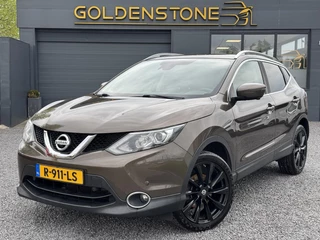 Nissan Qashqai 1.2 Tekna 1e Eigenaar,Navi,Pano,Clima,Cruise,Afn.Trekhaak,6 Bak,Stoelverwarming,116pk,Halfleder,Lmv,APK tot 10-2025