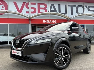 Nissan QASHQAI 1.3 DIG-T MHEV TEKNA 140PK HALF-LEER NAVI PANO-DAK 360-CAMERA WINTER-PAKKET AIRCO LMV PDC