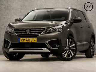 Peugeot 5008 1.2 PureTech Sport 7 Persoons (APPLE CARPLAY, GROOT NAVI, KEYLESS, 360 CAMERA, LEDER, SPORTSTOELEN, GETINT GLAS, TREKHAAK, ELEK ACHTERKLEP, NIEUWE APK, NIEUWSTAAT)