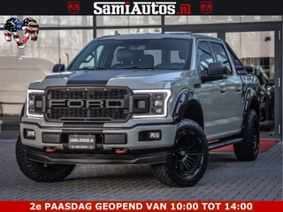 Ford F-150 HULK | 5.0 V8 4X4 | BIJTELLING VRIJ | CAMERA | 3500KG | PANORAMA | LEDER | GO RHINO ROLLBAR | CRUISE CONTROL | PRINS LPG | BAKFLIP COVER | GROOTRIJBEWIJS |