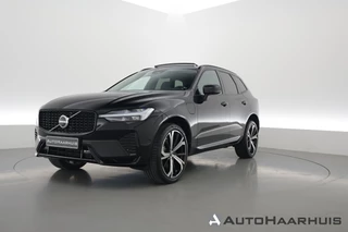 Volvo XC60 2.0 T6 Plug-in hybrid AWD Plus Dark | Luchtvering | Pano | Dig. Cockpit | Nav+App.Connect | Ventilatie | Stuur+Stoelverw. | Leder+Memory | 360*+PDC | Led v