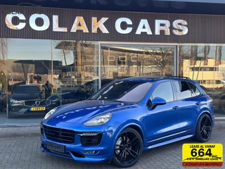 Hoofdafbeelding Porsche Cayenne Porsche Cayenne 4.2 D S TechArt Turbo /Pano/22 Inch Garantie