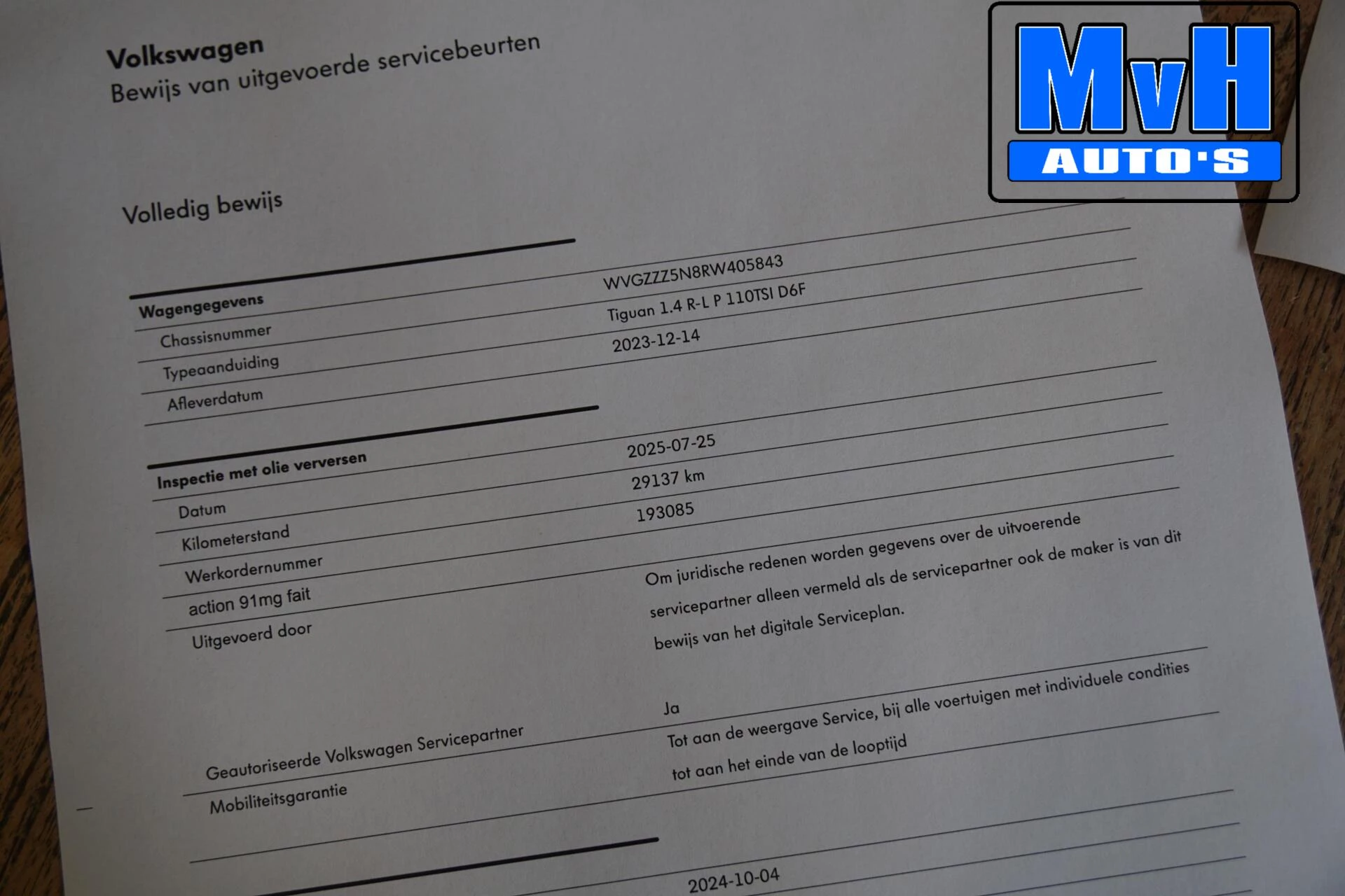 Hoofdafbeelding Volkswagen Tiguan