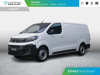 Opel Vivaro L3 2.0D 180 PK. Automaat | BPM-vrij | Navigatie incl. Apple Carplay | parkeersensoren voor & achter | dodehoekwaarschuwing | Climate Control | Keyless Entry en Start/Stop
