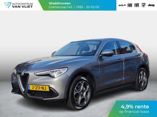 Alfa Romeo Stelvio 2.0 Turbo Aut. AWD 200pk Super | Schuif/Kantel dak | Trekhaak | Leder | Navi | Elek. Stoelen