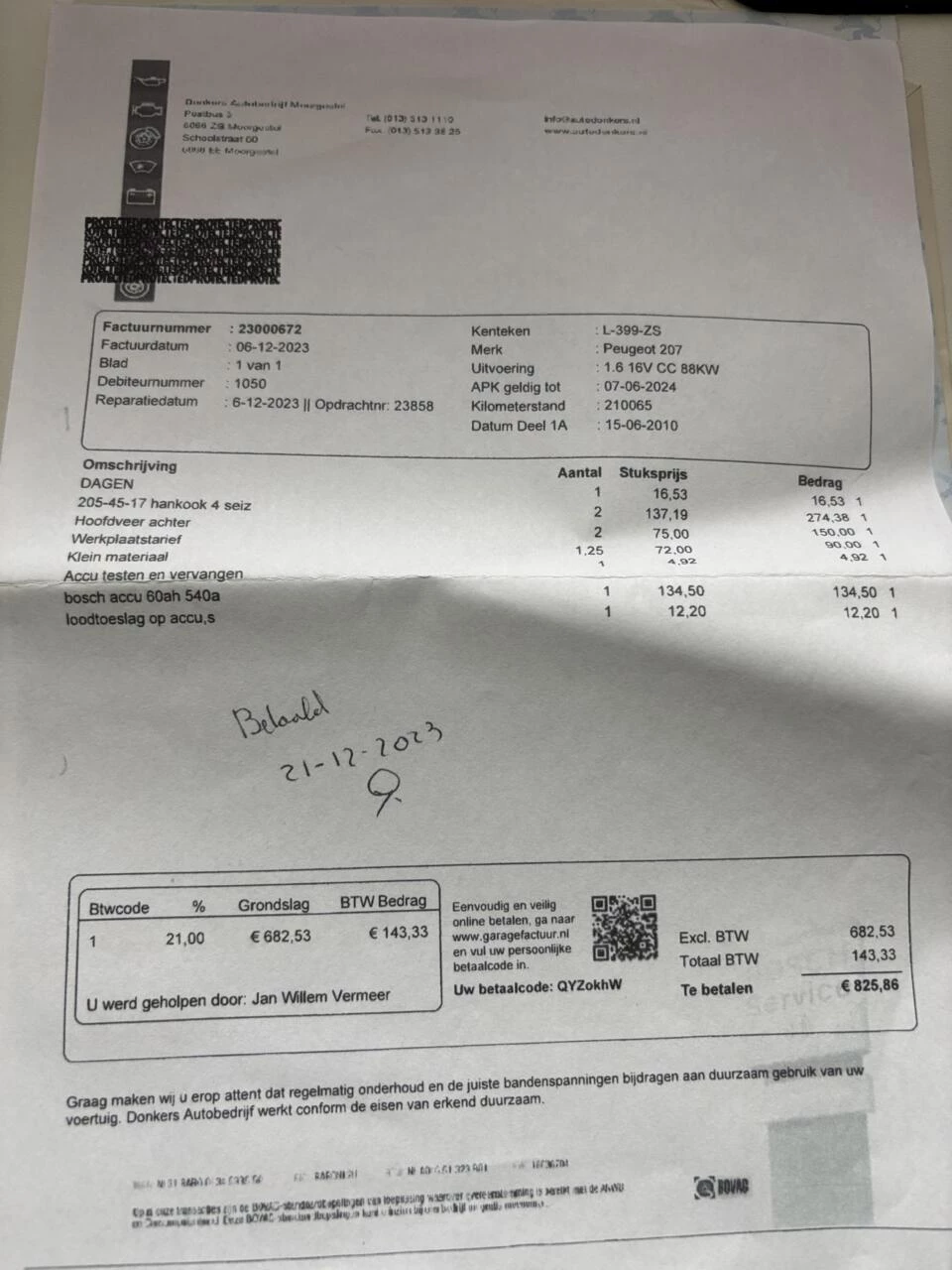 Hoofdafbeelding Peugeot 207