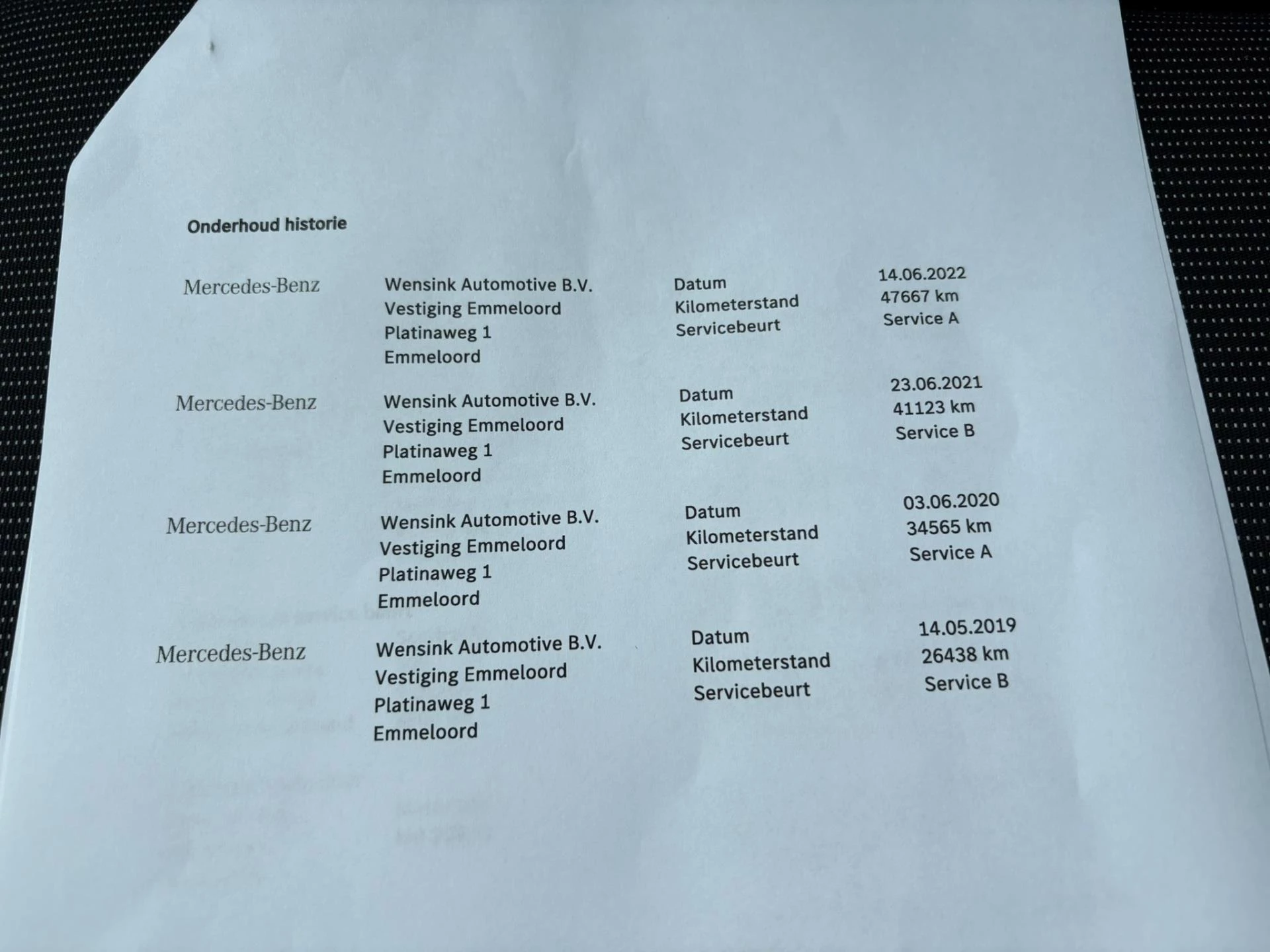 Hoofdafbeelding Mercedes-Benz B-Klasse