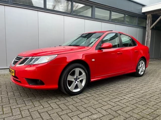 Hoofdafbeelding Saab 9-3 Saab 9-3 20 l Turbo Rood in hele mooie uitvoering BTW Auto