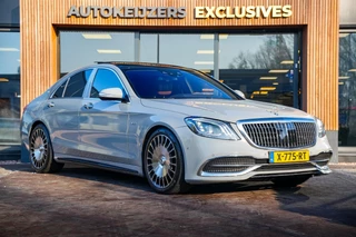 Mercedes-Benz S-klasse 500 4Matic Lang Edition 1 Maybach pakket stoelmassage stoelverwarming stoelventilatie adaptieve cruisecontrol