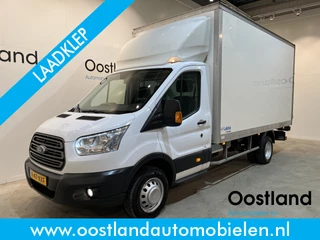 Ford Transit 350 2.0 TDCI L4 170 PK RWD Bakwagen / Dhollandia Laadklep / Meubelbak / Euro 6 / Dubbel Lucht / Airco / Cruise Control / 3-Zits / 91.000 KM !!