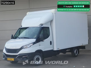 Iveco Daily 35S16 Automaat Bakwagen Achterdeuren 160PK Airco Camera Euro6 Meubelbak Koffer 21m3 Airco