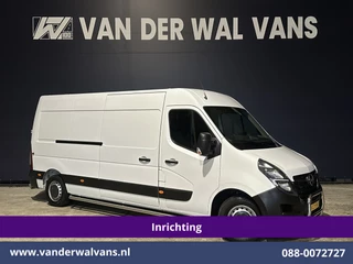 Opel Movano 2.3 CDTI L3H2 *Post NL inrichting* Euro6 Airco | Navigatie | Camera | Cruisecontrol | Parkeersensoren Doorloopdeur, 270 Gr. achterdeuren, Sidebars