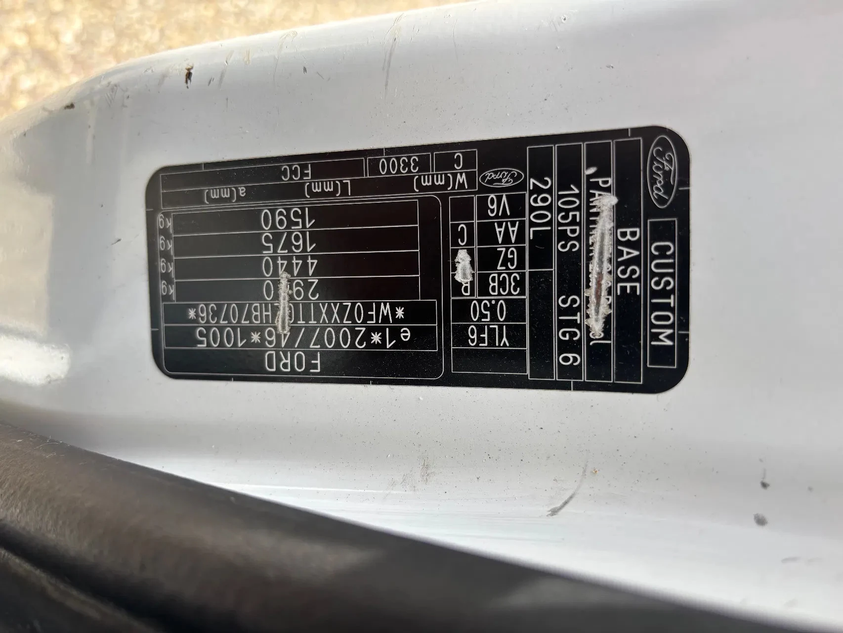 Hoofdafbeelding Ford Transit Custom