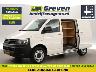 Volkswagen Transporter 2.0 TDI L1H1 4Motion 180PK DSG Automaat Airco Cruise LED Trekhaak 2xSchuifdeur PDC Sidebars