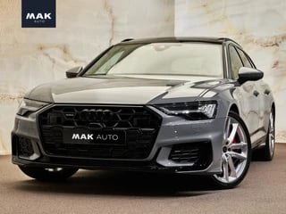 Audi A6 Avant 55 TFSI e Quattro S Edition, Audi Exclusive, S Sportstoelen, pano, 21", B&O, HUD, tr.haak, topview, ACC, keyless, NP112k