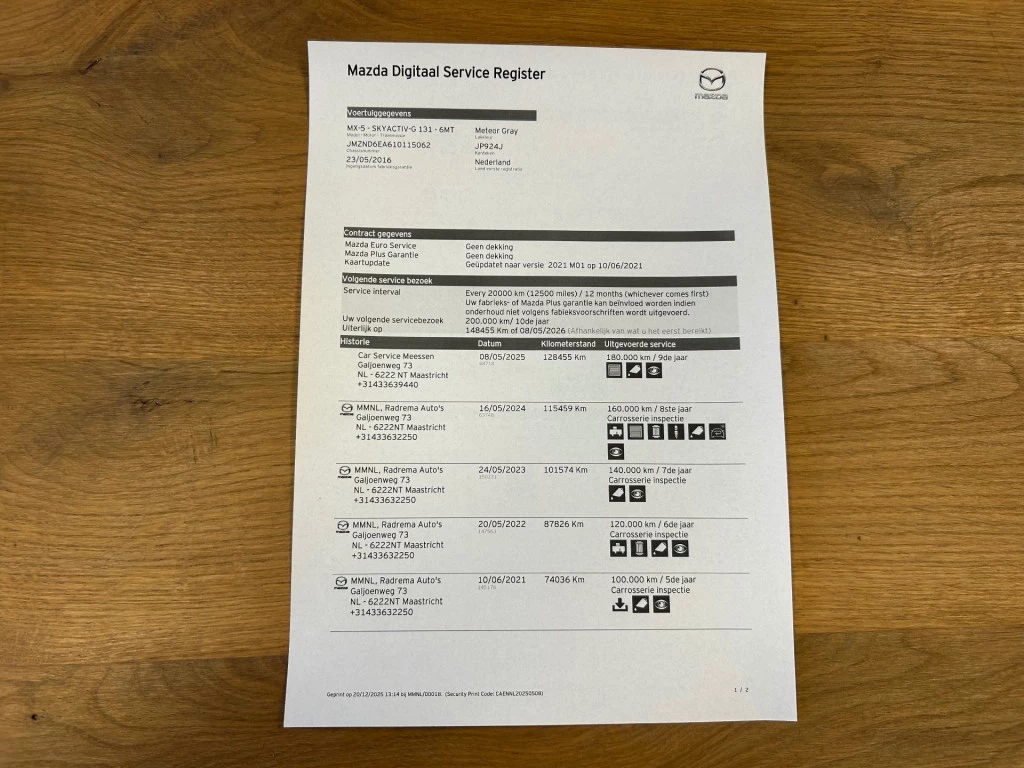 Hoofdafbeelding Mazda MX-5