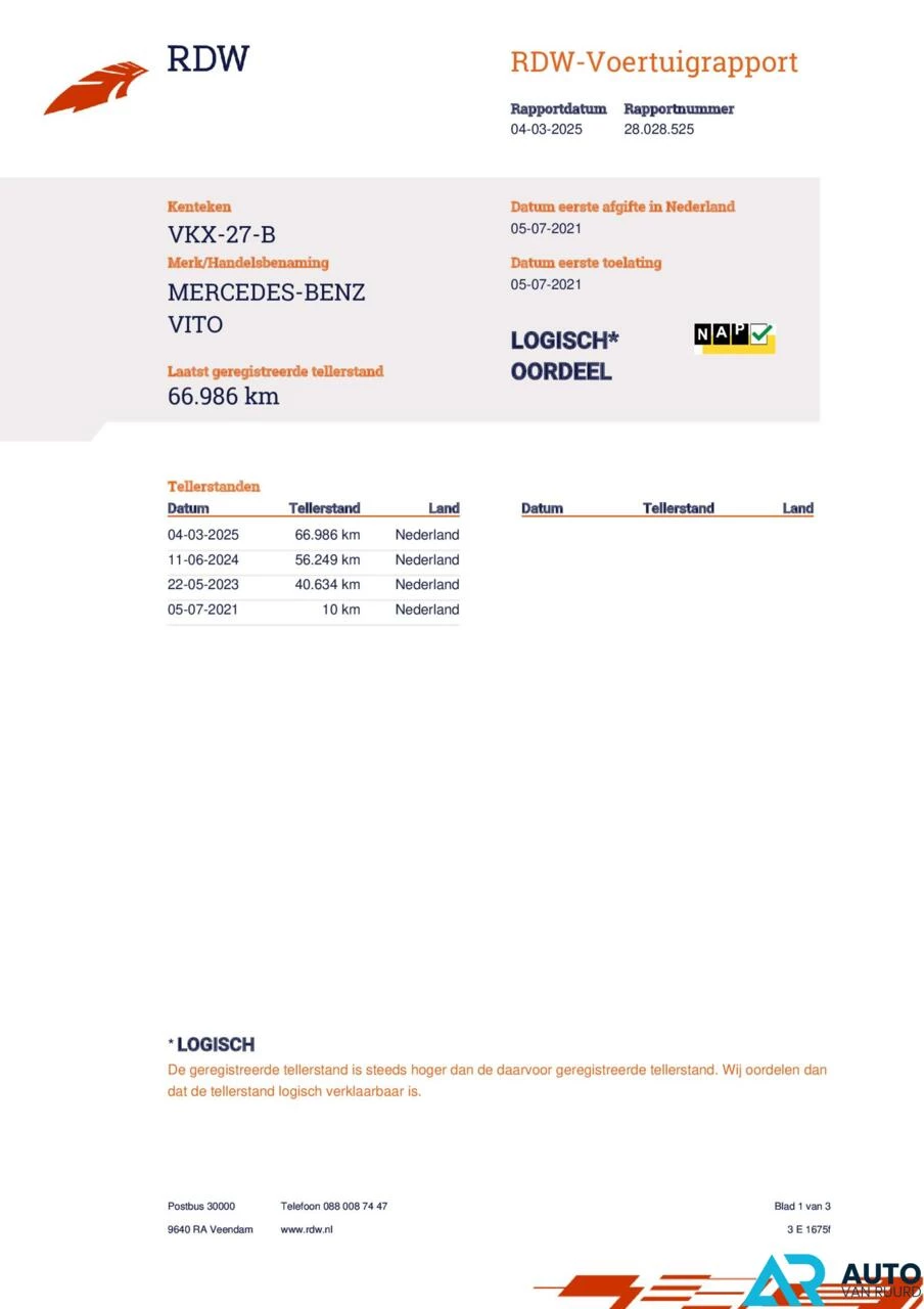 Hoofdafbeelding Mercedes-Benz Vito