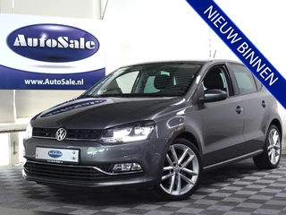 Volkswagen Polo 1.2 TSI 110pk Highline 2eEIGNR! DCC LED BT PDC STOELVW ECC '15