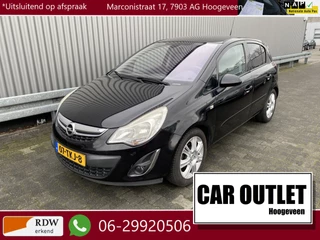 Opel Corsa 1.4-16V Cosmo 127Dkm.NAP, A/C, CC, Stoelvw, Stuurvw, Navi, LM, Afn.Trekh, nw. APK – Inruil Mogelijk –