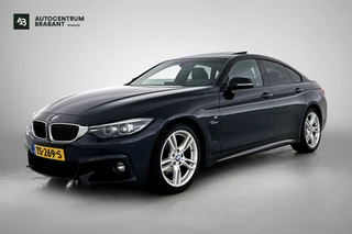 BMW 4-serie Gran Coupé 418i High Executive (PANORAMADAK, STOELVERWARMING, CARPLAY, DEALER ONDERHOUDEN, GROOT NAVI, SPORTSTOELEN)