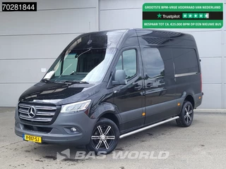 Mercedes Sprinter 314 CDI Automaat Dubbele Schuifdeur L2H2 Trekhaak ACC LED Navi Airco Camera 10inch MBUX L2 10m3 Airco Trekhaak