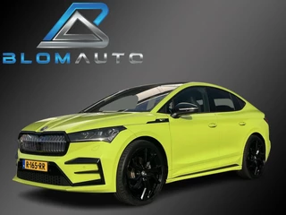 Hoofdafbeelding Škoda Enyaq Coupe Skoda Enyaq Coupé iV 80 RS 300PK 4X4 PANO+MEMORY+22INCH+ACC