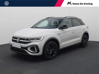 Hoofdafbeelding Volkswagen T-Roc Volkswagen T-Roc 1.5TSI/150PK R-Line Blackstyle DSG · Navigatie · Massagefunctie · Parkeersensoren + camera · Garantie tot februari 2026