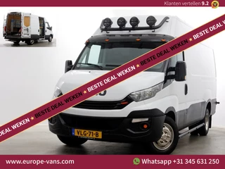 Iveco Daily 35C14 136pk E6 HiMatic Automaat L2H2 Airco/Camera/Trekhaak 3500kg 09-2018