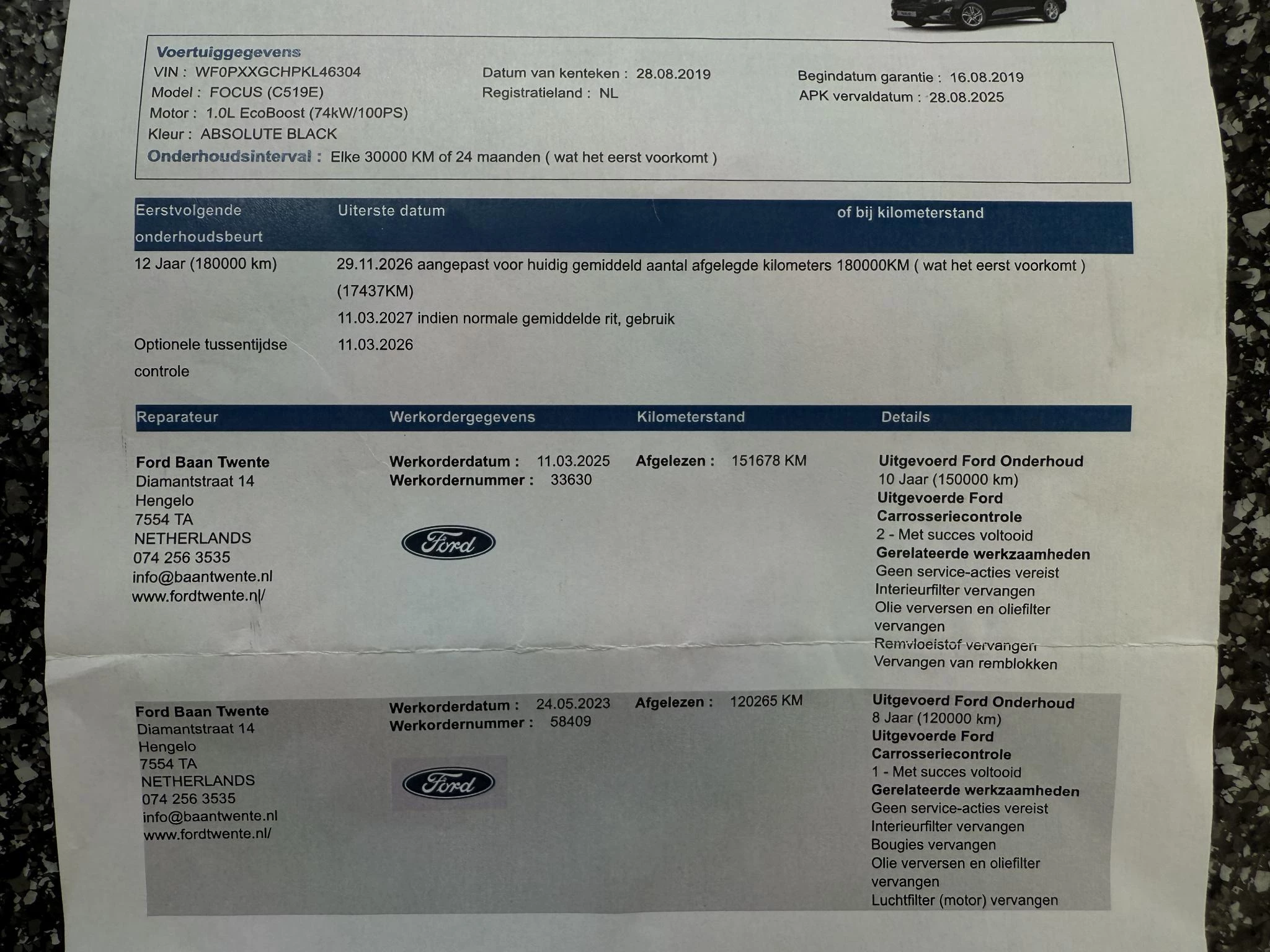Hoofdafbeelding Ford Focus