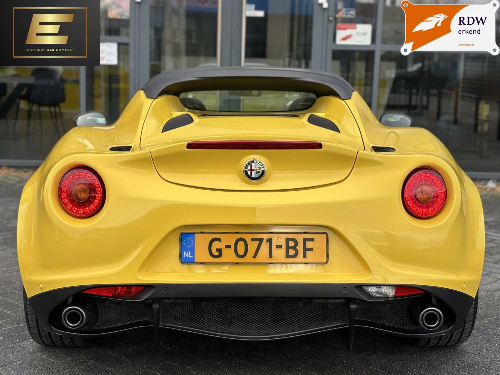 Hoofdafbeelding Alfa Romeo 4C