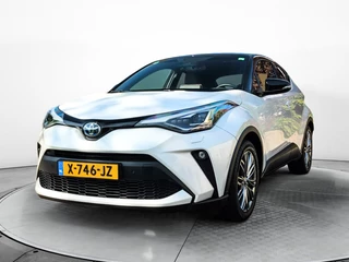 Toyota C-HR 2.0 Hybrid Executive (184PK) 1e-Eig. & Dealer-Onderh. BOVAG-Garantie. NL-Auto. Half-Leer, Trekhaak, Navigatie/Apple-Carplay/Android-Auto, Adaptieve-Cruisecontrol, Keylesss-Entry/Start, Parkeersensoren-V+A, Achteruitrijca Stoel/Stuur-Verwarming, DAB, Licht-Zicht-Pakket, Lm-Velgen-18Inch, Privacy-Glas