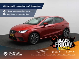 SEAT Ibiza Style Business Intense 1.0 TSI 95pk Navigatie, Cruise control, Airco, DAB, Stoelverwarming, Parkeersensoren, LED verlichting, App connect