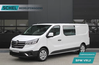 Hoofdafbeelding Renault Trafic Renault Trafic 2.0 Blue dCi 130 T29 L2H1 Advance DC 130pk - Trekhaak - LED - Cruise - Carplay - Camera - Lane - Rijklaar
