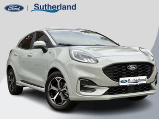 Ford Puma 1.0 EcoBoost Hybrid ST-Line Automaat 125pk | Panoramadak | Trekhaak afneembaar | Winter Pack | Adaptive cruise control | Elektrische achterklep | Matrix LED | Keyless Entry | Navigatiesysteem | Privacy glass