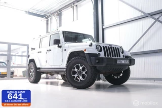 Jeep Wrangler Unlimited 3.6  | 5 persoons | Treeplanken | LED | Zeer mooi | Trekhaak |