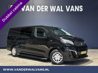 Peugeot Expert 2.0 BlueHDI 123pk Dubbele Cabine L3H1 Euro6 Airco | 6-Zits | Navigatie | Camera Apple Carplay, Android Auto, Cruisecontrol, 2500kg Trekhaak, Sidebars, Parkeersensoren