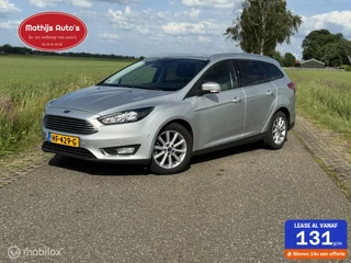 Ford Focus Wagon 1.5 Titanium Edition Navi Clima 150pk! Nette auto!